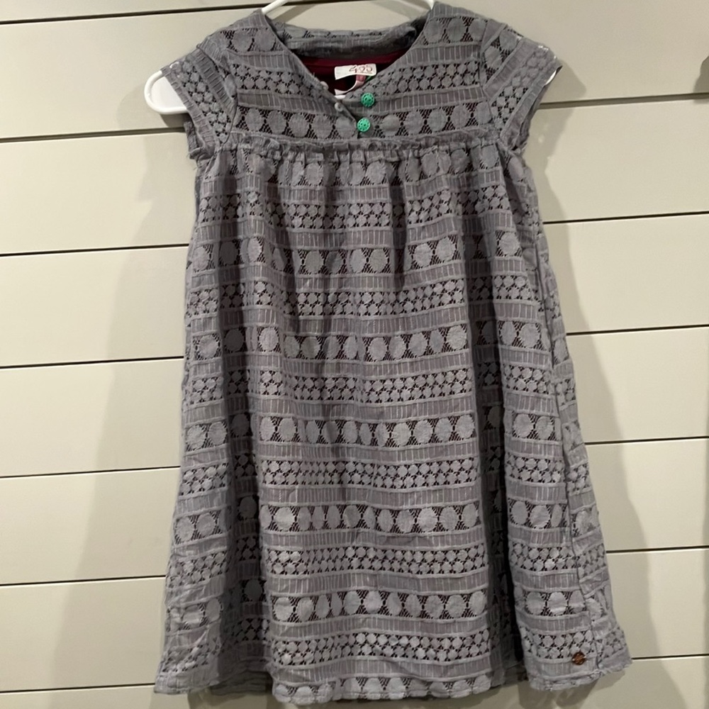 Matilda Jane-Sovereign Dress Once
Upon a Time Gray Purple Lace-Sz 8
